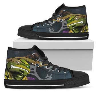 Turtle Jacksonville Jaguars Ninja High Top Shoes | Favorety AU