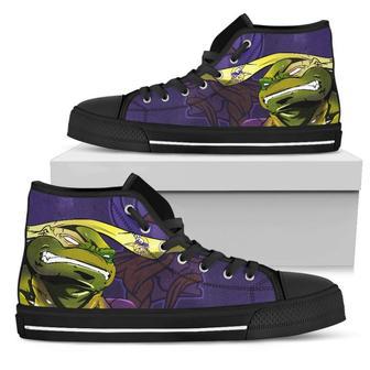 Turtle Minnesota Vikings Ninja High Top Shoes | Favorety CA