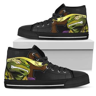 Turtle Pittsburgh Pirates Ninja High Top Shoes | Favorety DE