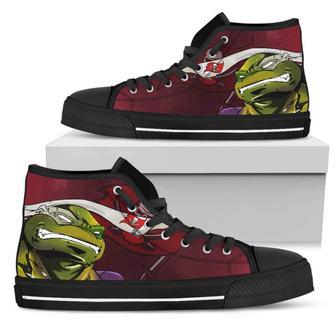 Turtle Tampa Bay Buccaneers Ninja High Top Shoes | Favorety CA