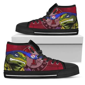 Turtle Texas Rangers Ninja High Top Shoes | Favorety UK