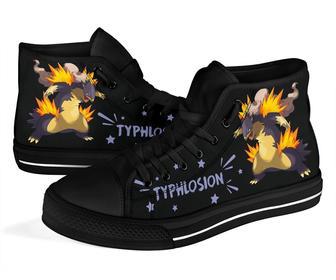 Typhlosion Sneakers Pokemon High Top Shoes Gift Idea High Top Shoes | Favorety CA