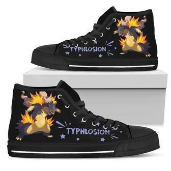 Typhlosion Sneakers Pokemon High Top Shoes Gift Idea High Top Shoes | Favorety DE