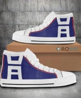 Ua High School Anime Canvas High Top Shoes | Favorety