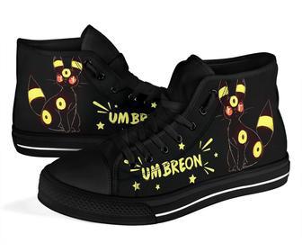 Umbreon Sneakers Pokemon High Top Shoes Gift Idea High Top Shoes | Favorety