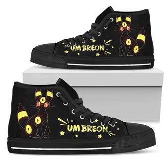 Umbreon Sneakers Pokemon High Top Shoes Gift Idea High Top Shoes | Favorety DE