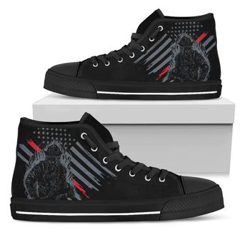 US Firefighter High Top Shoes - Monsterry UK