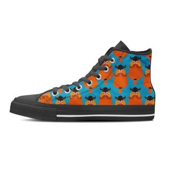 Viking Gnome Women's High Top Shoes - Monsterry