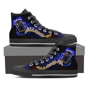 Vortex Allonsy Mens Canvas High Top Shoes - Monsterry AU