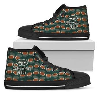 Wave Of Ball New York Jets High Top Shoes | Favorety AU