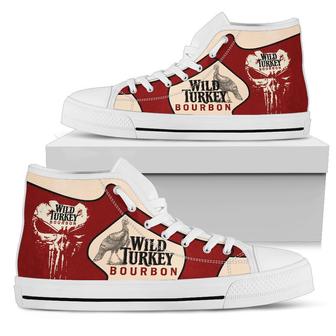 Wild Turkey Sneakers Whiskey High Top Shoes - Monsterry DE