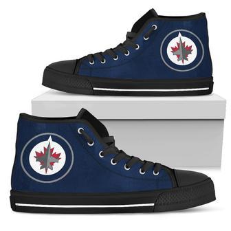 Winnipeg Jets Sneakers High Top Shoes | Favorety