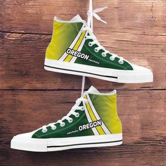 Wintheday Oregon Canvas High Top Shoes Sneakers - Monsterry AU