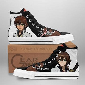 Akame Ga Kill Tatsumi High Top Shoes Custom Anime Sneakers | Favorety CA