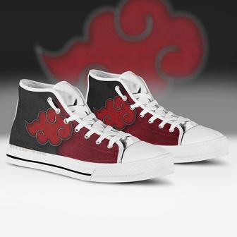 Akatsuki Cloud For Men And Women Sneakers High Top Shoes - Monsterry