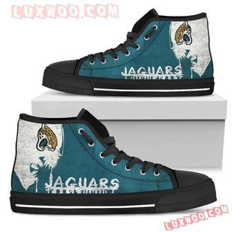 Alien Movie Jacksonville Jaguars High Top Shoes Sport Sneakers | Favorety CA