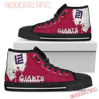 Alien Movie New York Giants High Top Shoes Sport Sneakers | Favorety AU