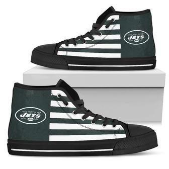 American Flag New York Jets High Top Shoes | Favorety AU