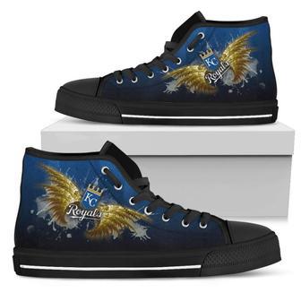 Angel Wings Kansas City Royals High Top Shoes | Favorety CA