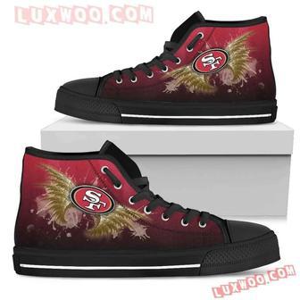 Angel Wings San Francisco High Top Shoes Sport Sneakers | Favorety CA