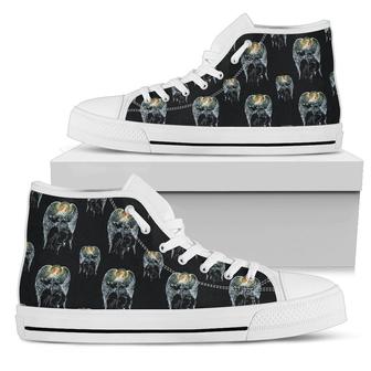 Angel With Wings Cute Design Print Women High Top Shoes - Monsterry DE