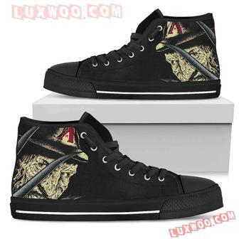 Arizona Diamondbacks Nightmare Freddy Colorful High Top Shoes Sport Sneakers | Favorety AU