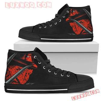 Baltimore Orioles Nightmare Freddy Colorful High Top Shoes Sport Sneakers | Favorety DE