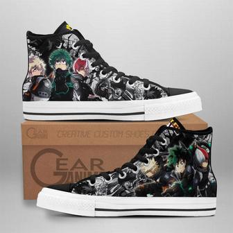 Bnha Three Musketeers High Top Shoes Custom Anime My Hero Academia Sneakers | Favorety CA