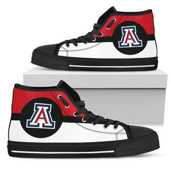 Bright Colours Open Sections Great Logo Arizona Wildcats High Top Shoes | Favorety DE