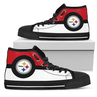 Bright Colours Open Sections Great Logo Philadelphia Eagles High Top Shoes | Favorety UK