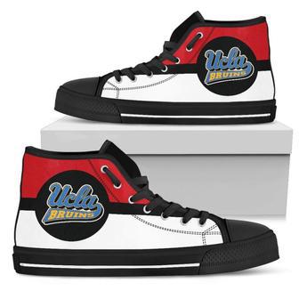 Bright Colours Open Sections Great Logo UCLA Bruins High Top Shoes | Favorety