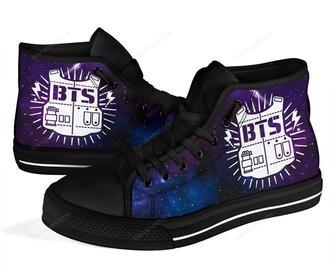 Bts Band Sneakers High Top Shoes Music Fan Gift | Favorety AU