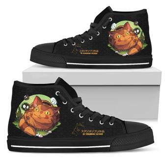 Catbus Sneakers High Top Shoes Anime My Neighbor Totoro - Monsterry DE