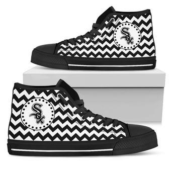 Chevron Broncos Chicago White Sox High Top Shoes | Favorety UK