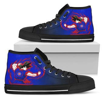 Chicago Cubs Goku Saiyan Power High Top Shoes | Favorety DE