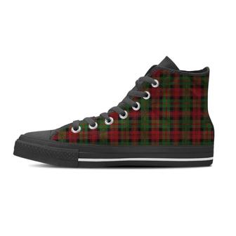 Christmas Tartan Red Plaid Men's High Top Shoes - Monsterry