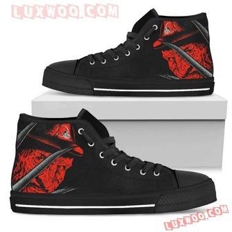 Cleveland Browns Nightmare Freddy Colorful High Top Shoes Sport Sneakers | Favorety AU