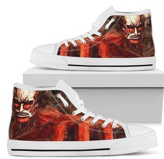 Colossal Titan Attack On Titan Sneakers High Top Shoes | Favorety UK