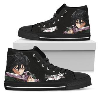 Cool Krista Lenz AOT Sneakers High Top Shoes Fan Attack On Titan | Favorety AU