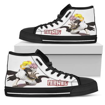 Cool Natsu Sneakers High Top Shoes For Fairy Tail Fan | Favorety DE