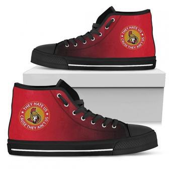 Cool They Hate Us Cause They Aint Us Ottawa Senators High Top Shoes | Favorety AU