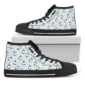 Cow Milk Bottle Black High Top Shoes - Monsterry UK