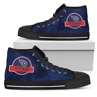 Cute Jurassic Park Tennessee Titans High Top Shoes | Favorety DE