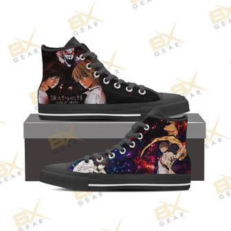 Death Note Sneakers Anime Fan High Top Shoes | Favorety