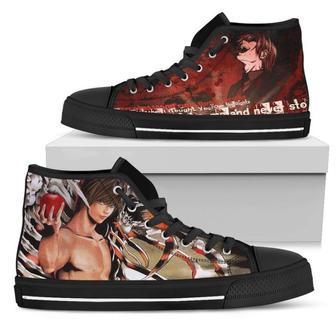 Death Note Sneakers Light Yagami High top Shoes Epic | Favorety DE