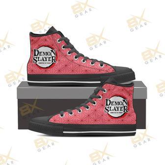 Demon Slayer Sneakers Kimetsu No Yaiba High Top Shoes Anime Fan | Favorety DE