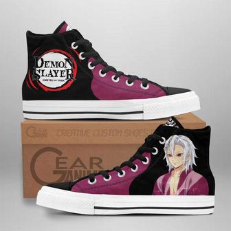 Demon Slayer Uzui Tengen No Makeup High Top Shoes Custom Anime Sneakers | Favorety AU