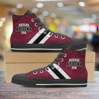 Diehard Arizona Cardinals Fan Canvas High Top Shoes | Favorety CA