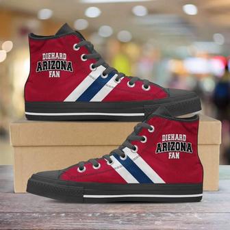 Diehard Arizona Wildcats Fan Canvas High Top Shoes | Favorety CA