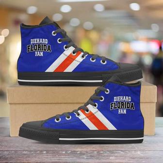 Diehard Florida Gators Fan Canvas High Top Shoes | Favorety AU